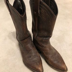 Frye Billy pull on cowboy boots